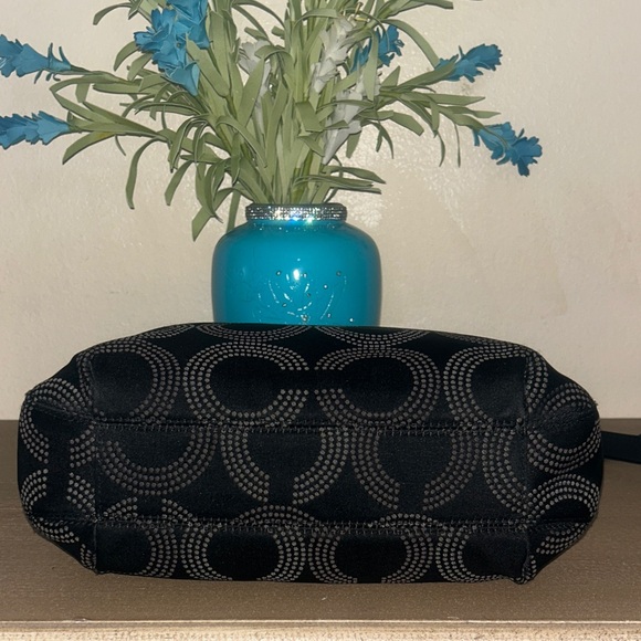 COACH Ashley Dotted Op-Art Crossbody Bag - Picture 7 of 12